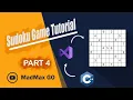 Sudoku Game Using C Functional Programming Part