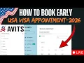 How to Book a US visa appointment on new AVITS PORTAL AFTER VISA FEE PAYMENT