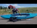 Under 5 minutes for inflatable Kayak from costco