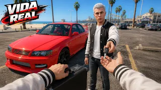 GTA V: VIDA REAL - VENDI meu CARRO... MAS ISSO ACONTECEU!!! (Ep.31)