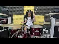 Download Lagu XiaoFengFeng - Learn to Meow - Drum Cover by 9 year-old Cheryl Anastacia