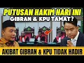 Download Lagu GIBRAN \u0026 KPU TAMAT? HAKIM PUTUSKAN INI DI SIDANG MEDIASI HARI INI. AKIBAT GIBRAN \u0026 KPU TIDAK HADIR