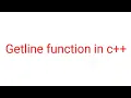 Getline function learn in c how to use getline function in c