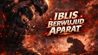iblis berwujud aparat