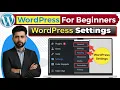 WordPress Settings Tutorial 2025 WordPress General Settings - WordPress Permalinks Settings