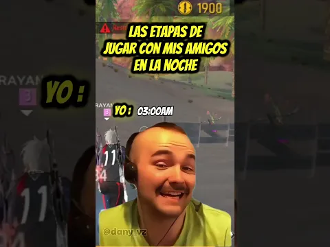 etapas de jugar con amigos en la noche 🤣 #shorts #freefire #humor #xocas #parati #like #suscribete