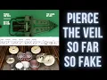 Download Lagu Pierce The Veil - So Far So Fake (Drum Transcription Sheet Music Score, Virtual Drums)