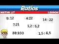 Ratios Maths literacy Simplify