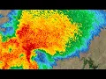 2019 San Angelo Texas Supercell Radar Loop