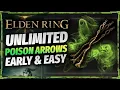 Elden Ring - Unlimited Poison Arrows Merchant Serpent Arrows NEW
