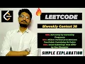Biweekly Contest 38 Problem 1636 1637 1638 LEETCODE