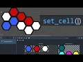 Hex Grid Basics in Godot 4 2 - Clicking in Grid Tilemap Tileset