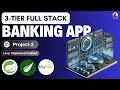 3-Tier Full Stack Java Application Spring Boot Project Banking App Project - 3