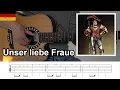 Download Lagu Unser liebe Fraue - fingerstyle guitar TAB