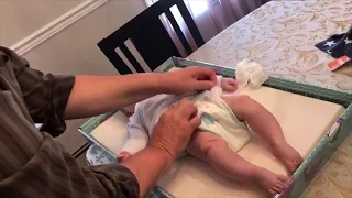 How to change a baby boy s diaper and never get peed on again