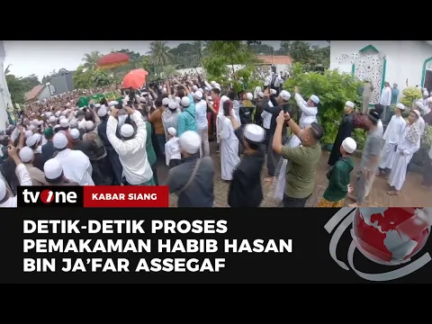 Diwarnai Isak Tangis, Proses Pemakaman Habib Hasan bin Ja'far Assegaf