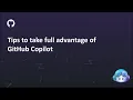 GitHub Copilot tips and tricks