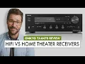 STEREO vs HOME THEATER RECEIVERS Which is BEST ONKYO TX-8470 REVIEW