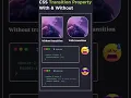 CSS transition property