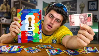 COMPLETEI O ÁLBUM DA COPA COM $10, $100 E $1.000