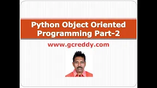 Python Class 25 - Python Object Oriented Programming Part-2