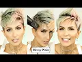 Messy Pixie Styling Tutorial Pixie Cut Second Day Hair