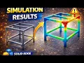 Structural Simulation in Solid Edge Results Explained Beginner Friendly
