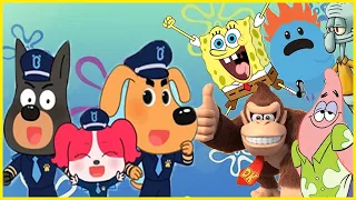 Sheriff Labrador - SPONGE Meme Mix