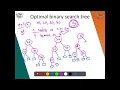 3 3 2 Optimal binary search tree Part 2