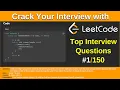 LeetCode Solutions for Java Interviews Frequently Asked Questions Java Interview Programs