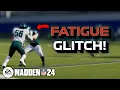 FATIGUE GLITCH IN MADDEN 24