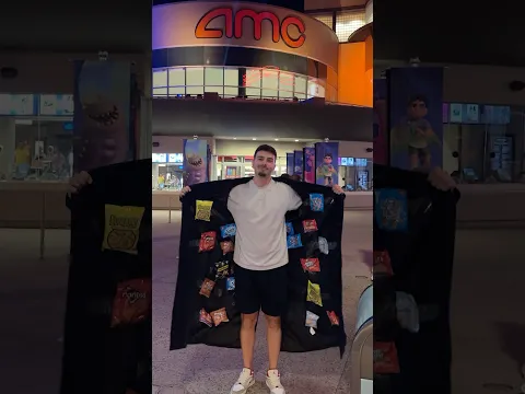 Video Thumbnail: Entrando no Cinema com Muita Comida