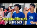 SHER YUSRI MAIK ANGEN BIKIN CEWEK BAPER DENGAN TINGKAHNYA DI LOKASI SASTA MUSIK