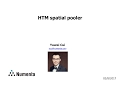 HTM Spatial Pooler