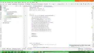 ANDROID SQLITE DATABASE TUTORIAL 6 CREATING DATABASE DATACOM IT INSTITUTE
