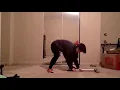 Lifting weighted object - struggle