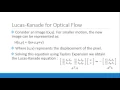 Optical-Flow using Lucas Kanade for Motion Tracking