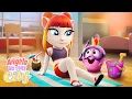 Download Lagu NEW EPISODE! Beach Day at Home 🏖️ Talking Angela: In The City (Episode 21)