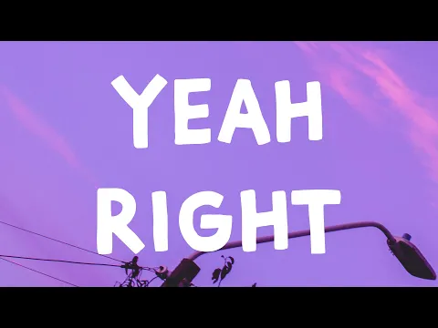 Download MP3 Joji - Yeah Right (Lyrics)