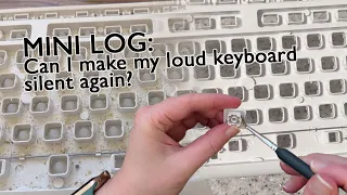 Download Cleaning + lubing super gross membrane keyboard! || Mini Army Log 아미로그 MP3