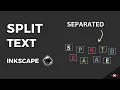 Lagu How to split text in Inkscape | Inkscape Short Tutorials