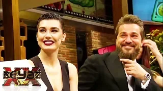 Dirilis Ertugrul un Gokce Hatunu Burcu Kiratli - Beyaz Show