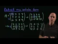 Reduced row echelon form Lecture 11 Matrix Algebra for Engineers
