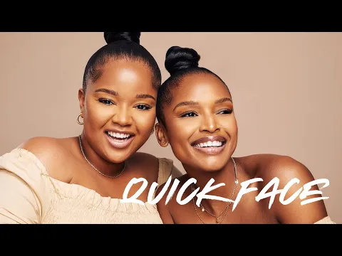 Download MP3 Get the Quick Face everyday soft glam by Ayanda & Lungile Thabethe | Quick Face