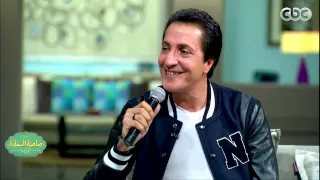 صاحبة السعادة إبراهيم عبدالقادر يغني القمر قمرنا 