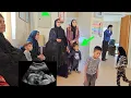 Lagu Ruqyah's special day at the health center, recording the baby's file in her womb