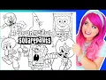Coloring SpongeBob SquarePants Coloring Pages Spongebob Patrick Sandy Squidward Coloring
