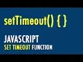 Javascript setTimeout function