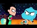 Download Lagu Gumball Vs Robin Cartoon Rap Battles (Teen Titans Go)