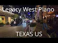 Legacy West Night Walking Tour Plano Texas US Sep 2025